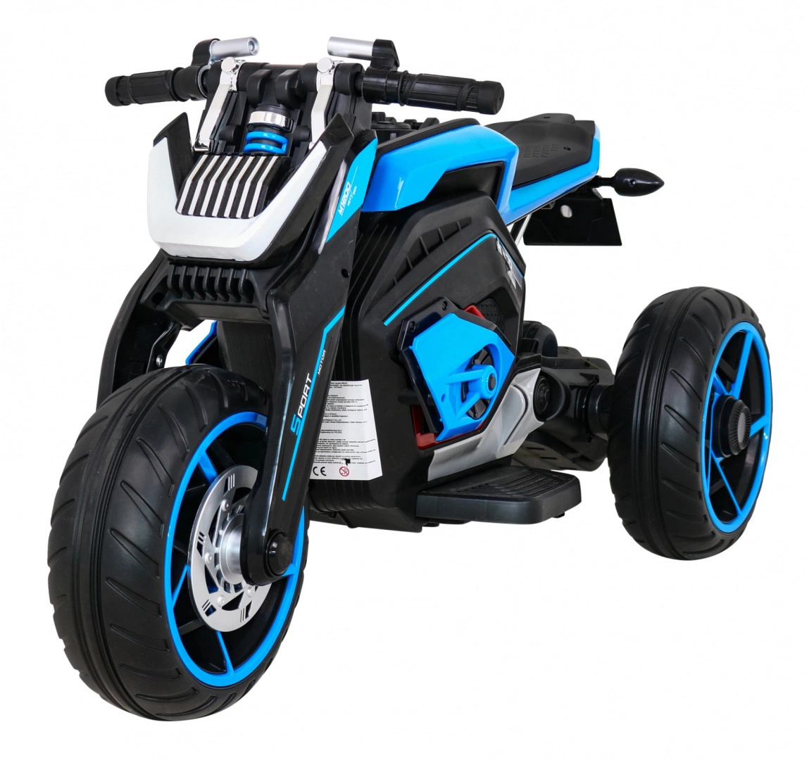 Elektrinis triratis motociklas Future Motor, mėlynas