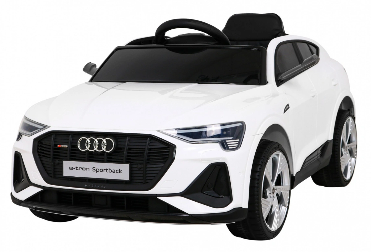 Elektromobilis Audi E-Tron Sportback, baltas