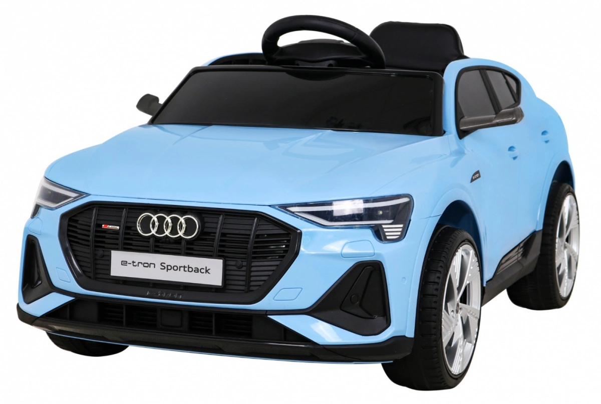 Elektromobilis Audi E-Tron Sportback, mėlynas