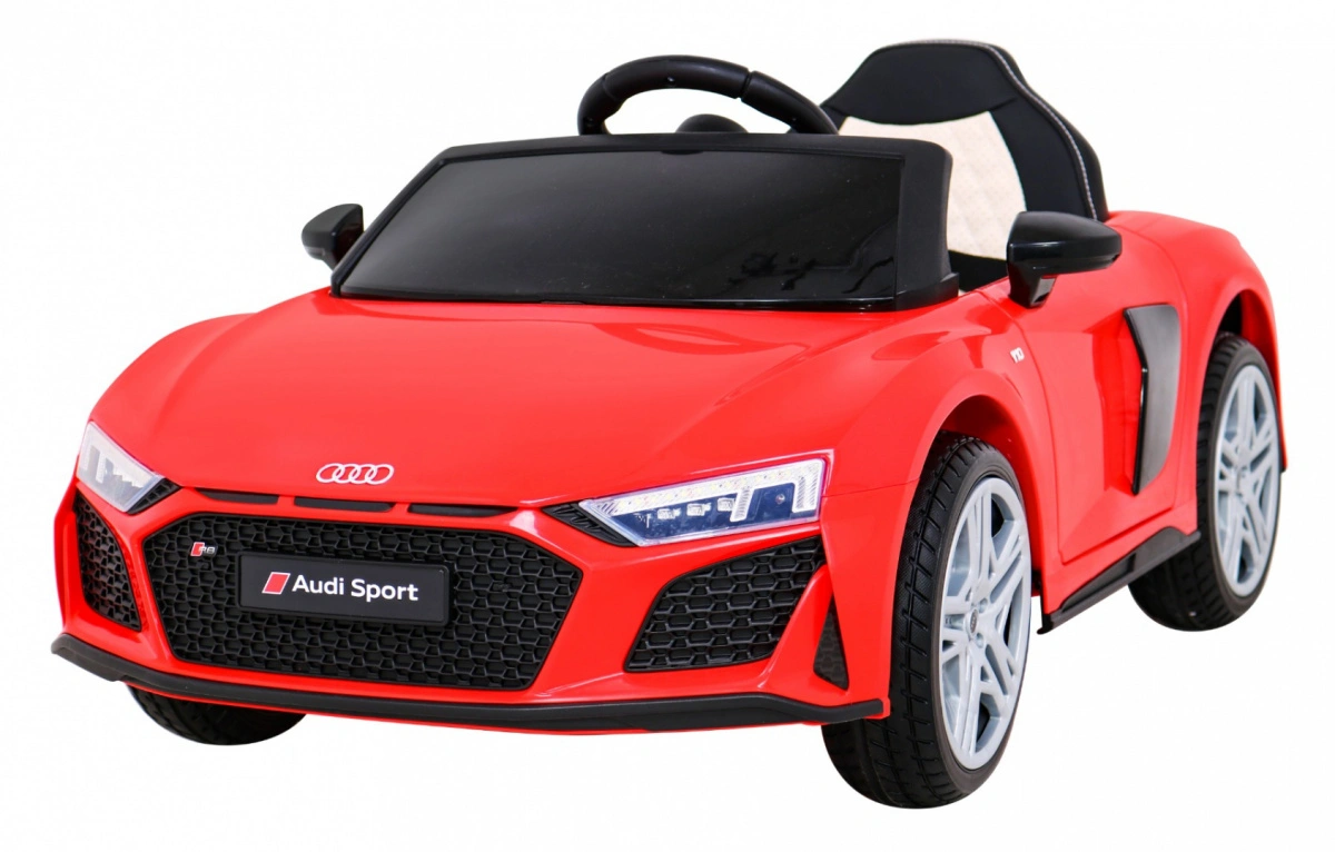 Elektromobilis  Audi R8 LIFT, raudonas
