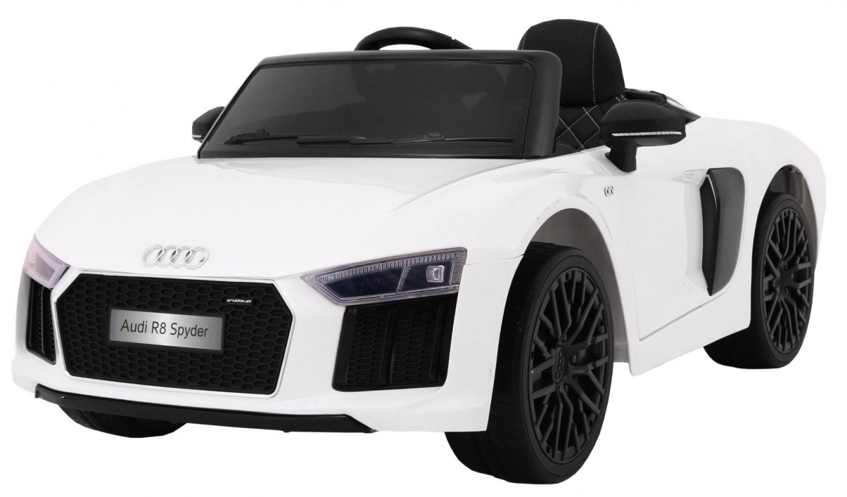 Elektromobilis Audi R8 Spyder RS EVA 2 4 G, baltas