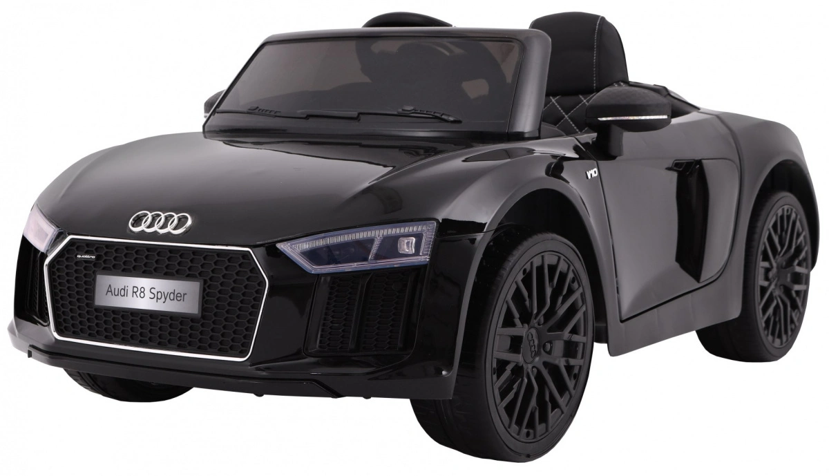 Elektromobilis Audi R8 Spyder RS EVA 2 4 G, juodas