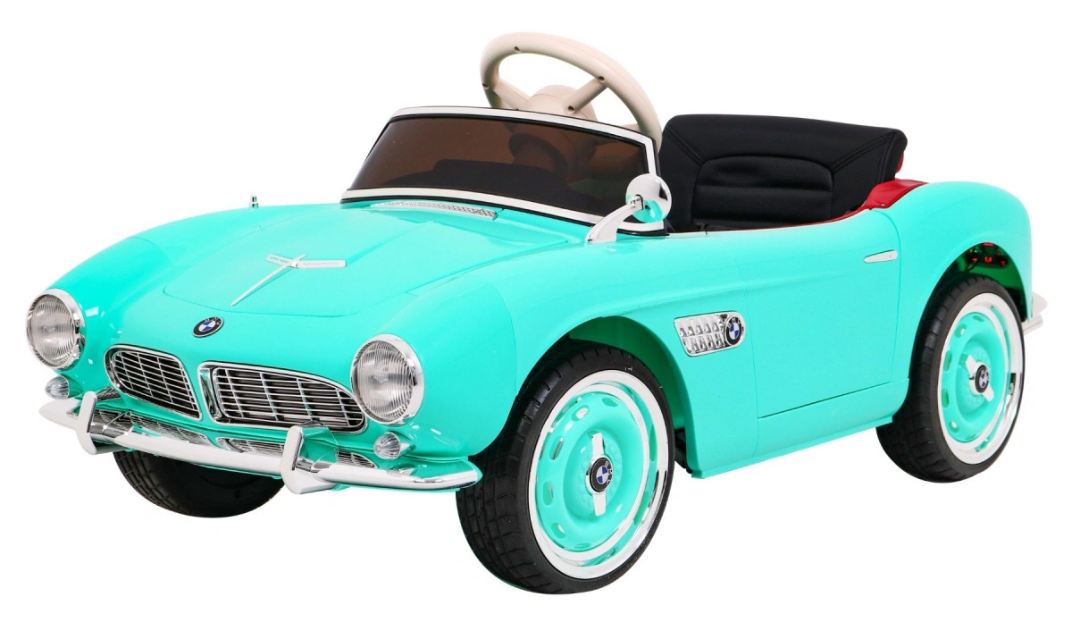 Elektromobilis BMW 507 Retro, žalias