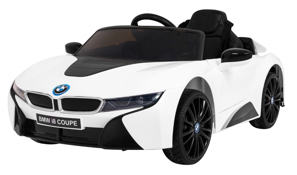 Elektromobilis BMW I8 LIFT, baltas