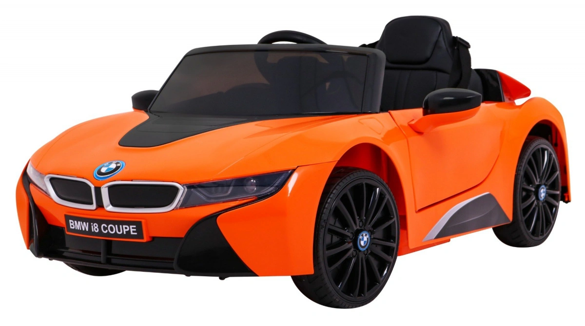 Elektromobilis BMW I8 LIFT, oranžinis