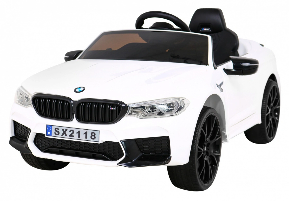 Elektromobilis BMW M5 DRIFT, baltas