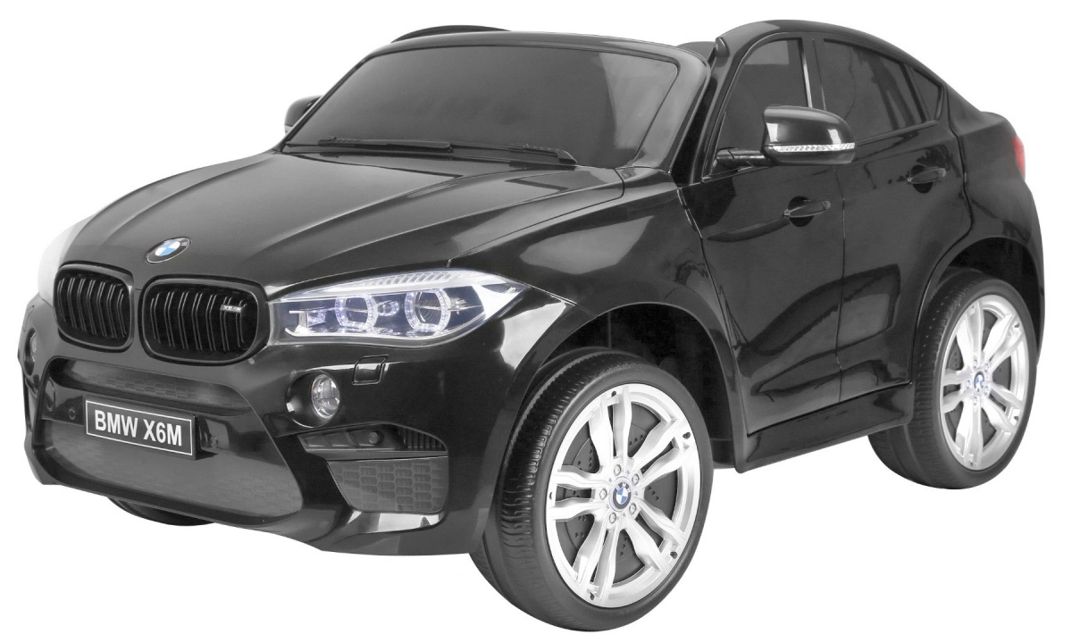 Elektromobilis BMW X6 XXL, juodas