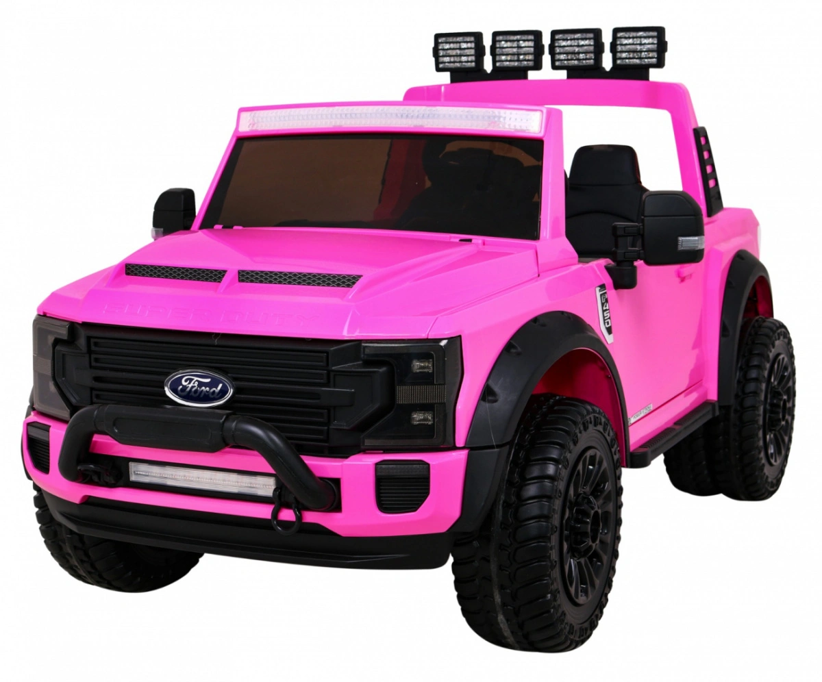 Elektromobilis Ford Super Duty, rožinis