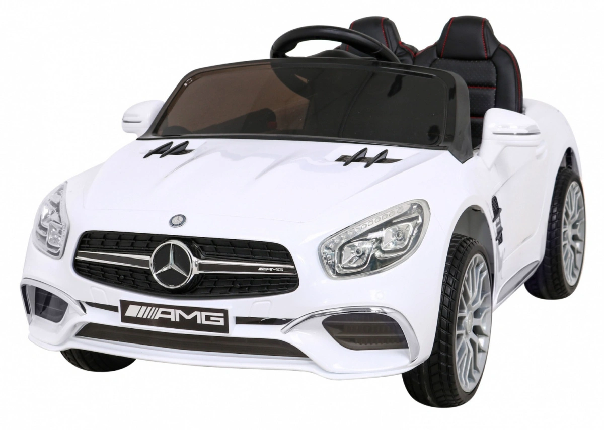 Elektromobilis Mercedes Benz AMG SL65 S, baltas