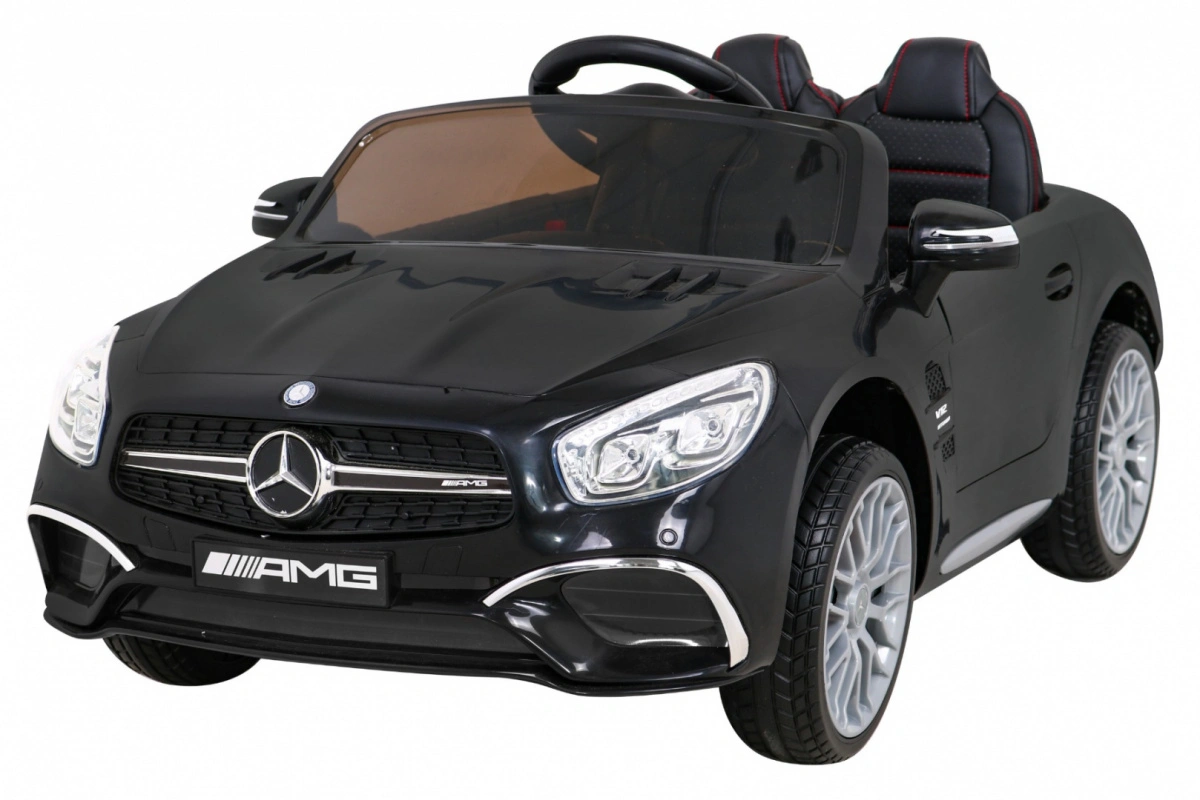 Elektromobilis Mercedes Benz AMG SL65 S, juodas