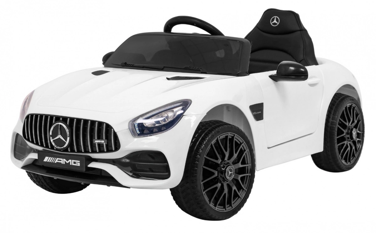 Elektromobilis Mercedes Benz GT, baltas