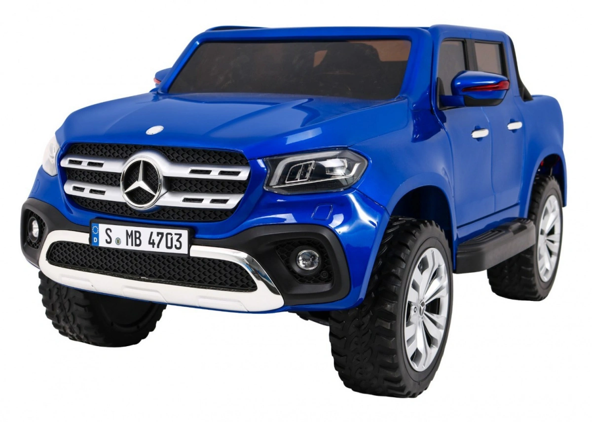 Elektromobilis Mercedes Benz X-Class MP4 dažytas, mėlynas