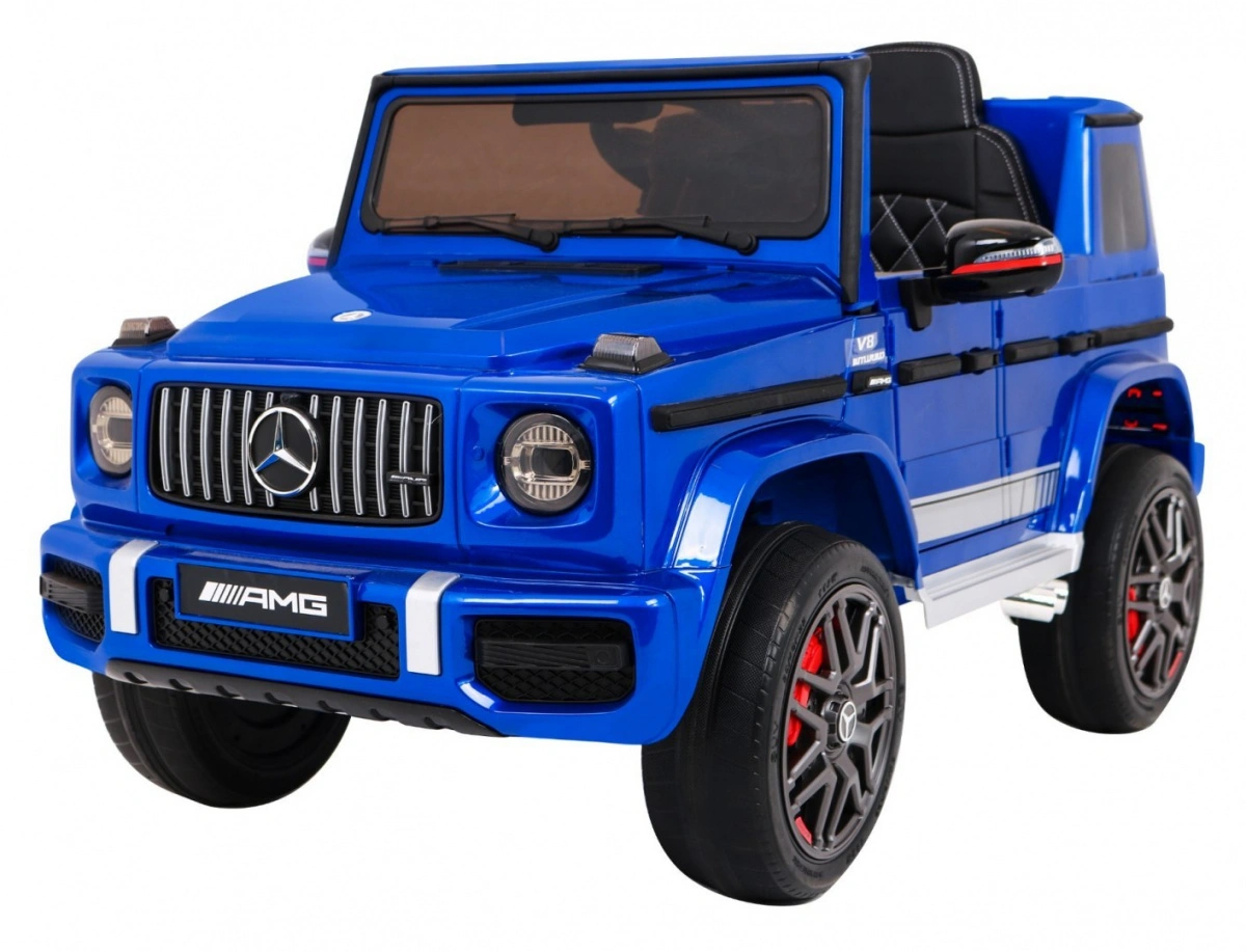Elektromobilis Mercedes G63 dažytas, mėlynas