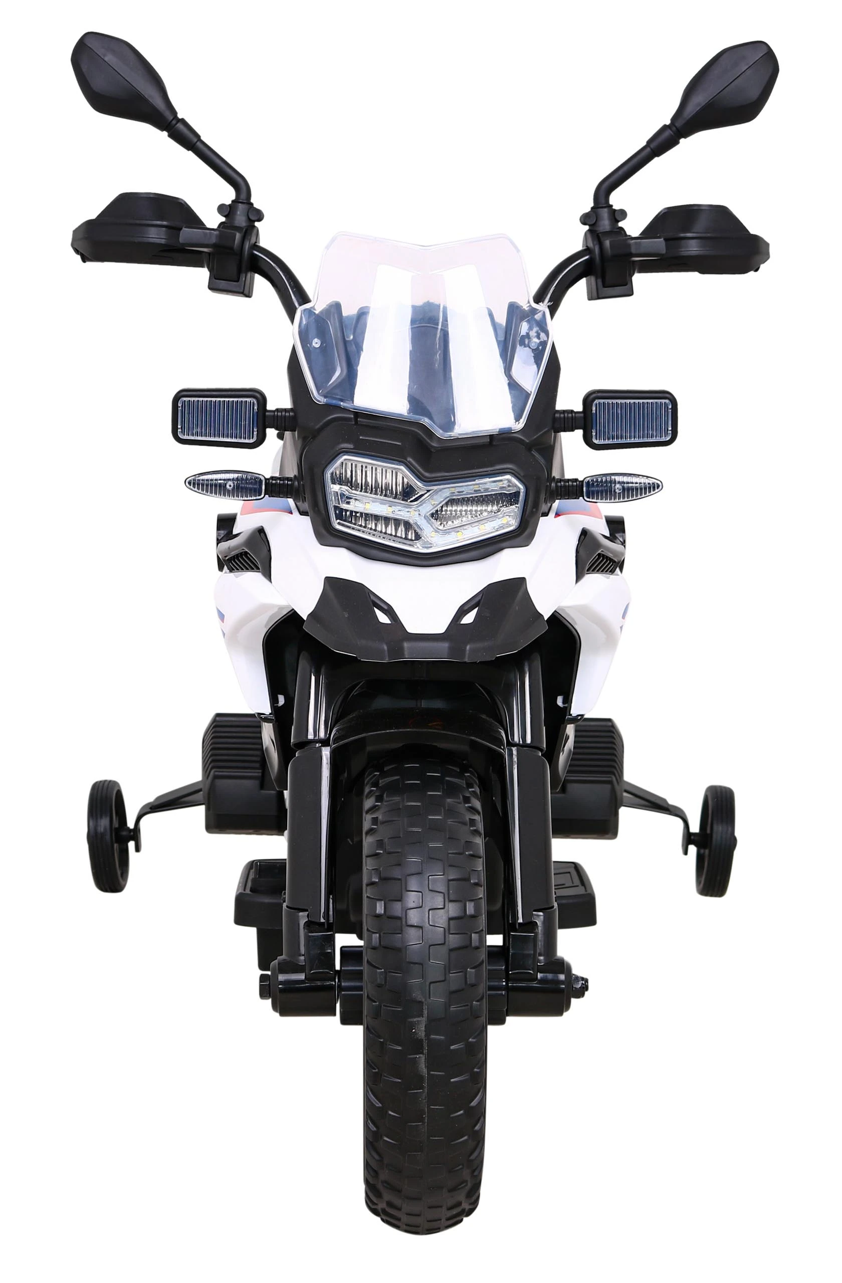  Elektrinis motociklas BMW F850 GS, baltas