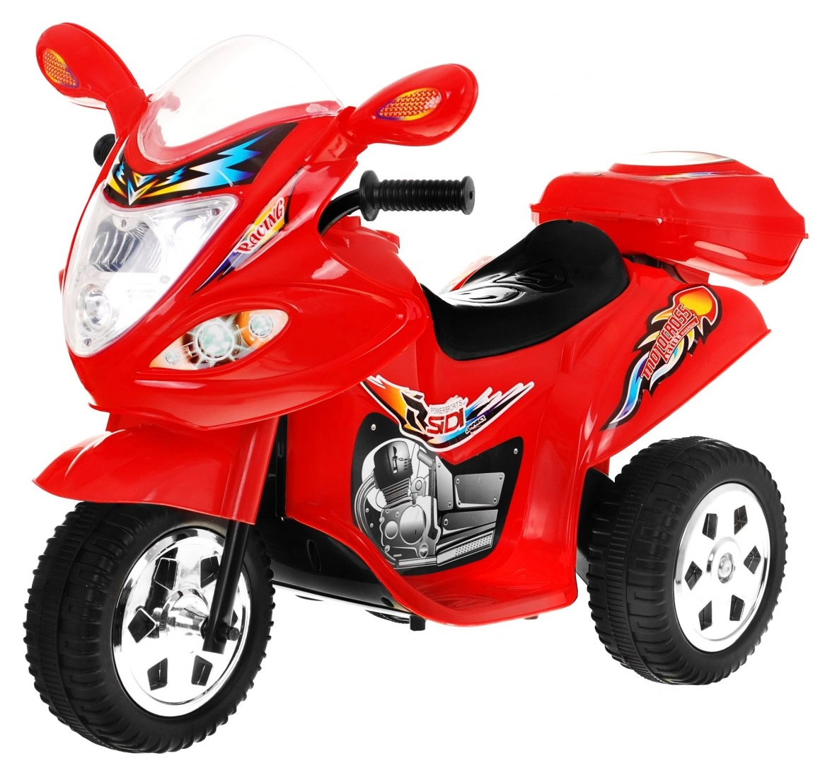 Elektrinis triratis motociklas BJX-088, raudonas