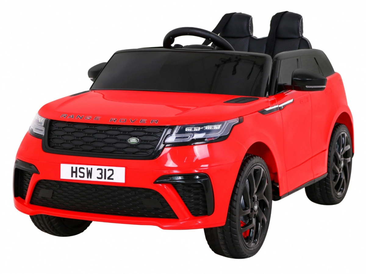 Elektromobilis Range Rover Velar, raudonas