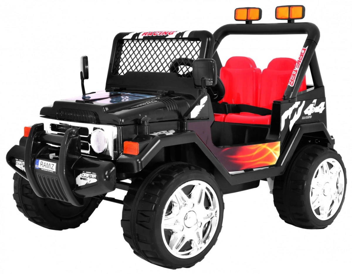 Elektromobilis RAPTOR Drifter Wheels EVA 2 4 G, juodas
