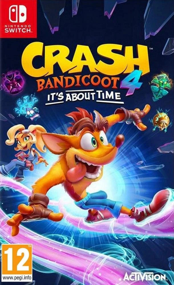Kompiuterinis žaidimas Crash Bandicoot 4: It’s About Time Nintendo Switch