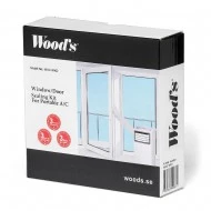 Montavimo rinkinys mobiliam kondicionieriui - durims Wood's