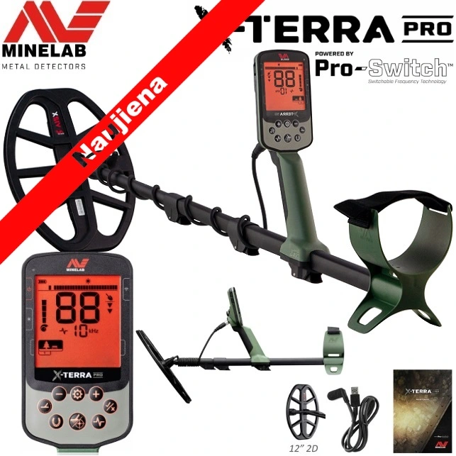 Metalo detektorius Minelab X-Terra PRO