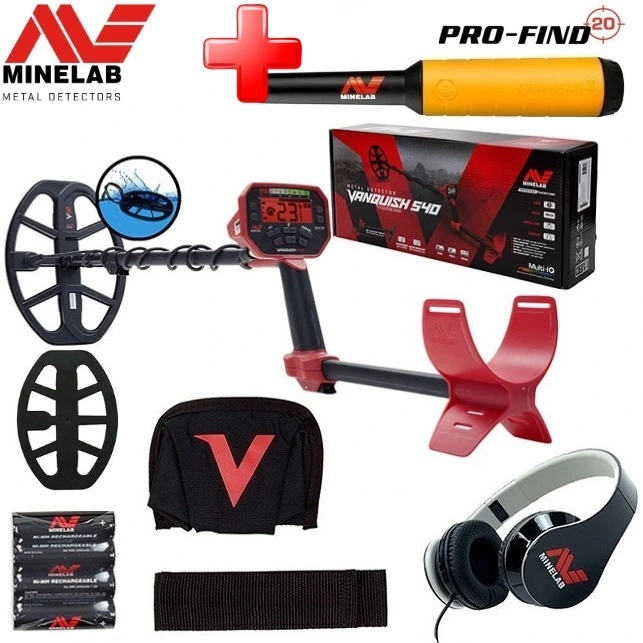 Metalo detektorius Minelab Vanquish 540
