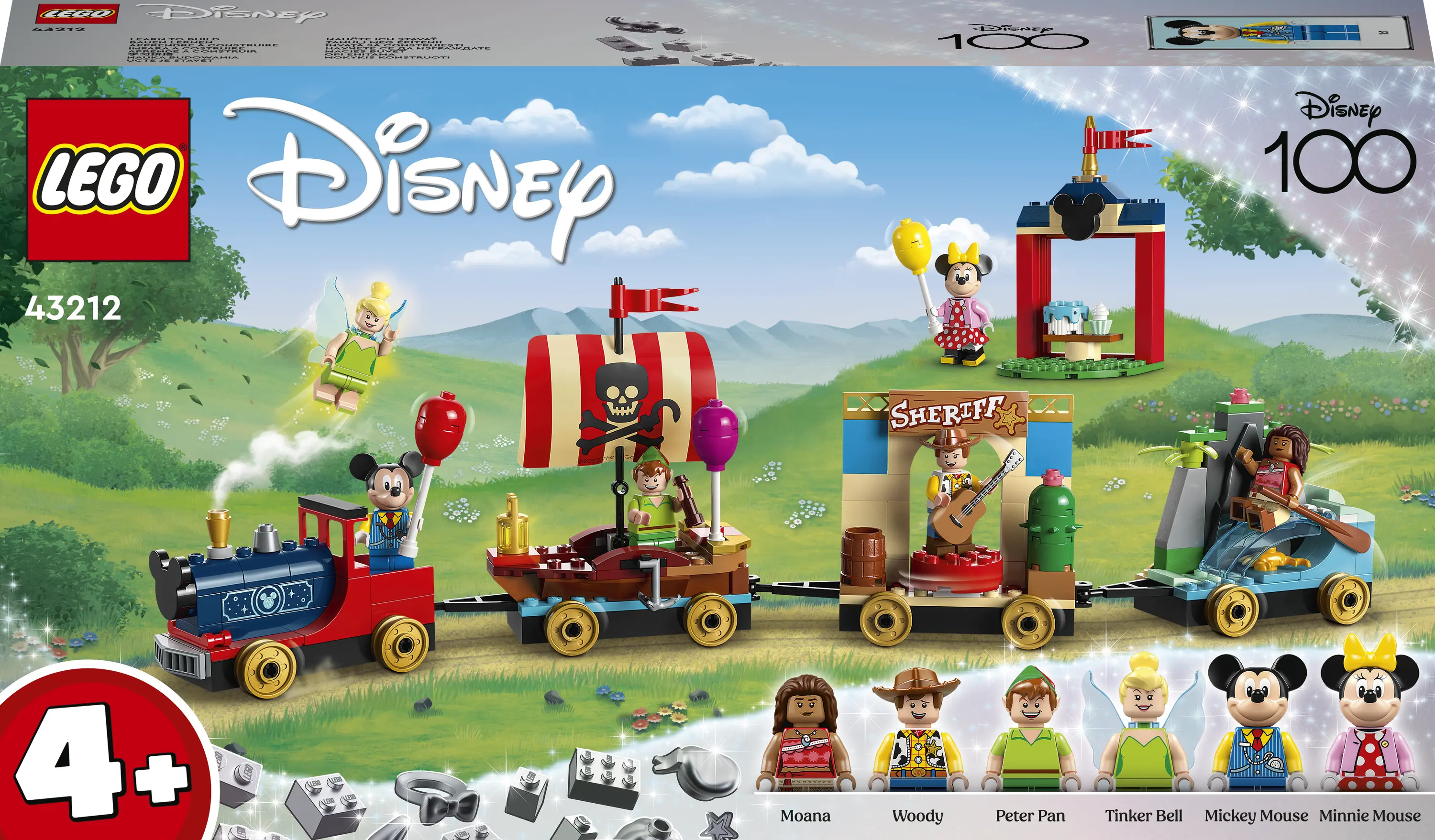 LEGO® 43212 ​│ Disney „Disney“ šventinis traukinys