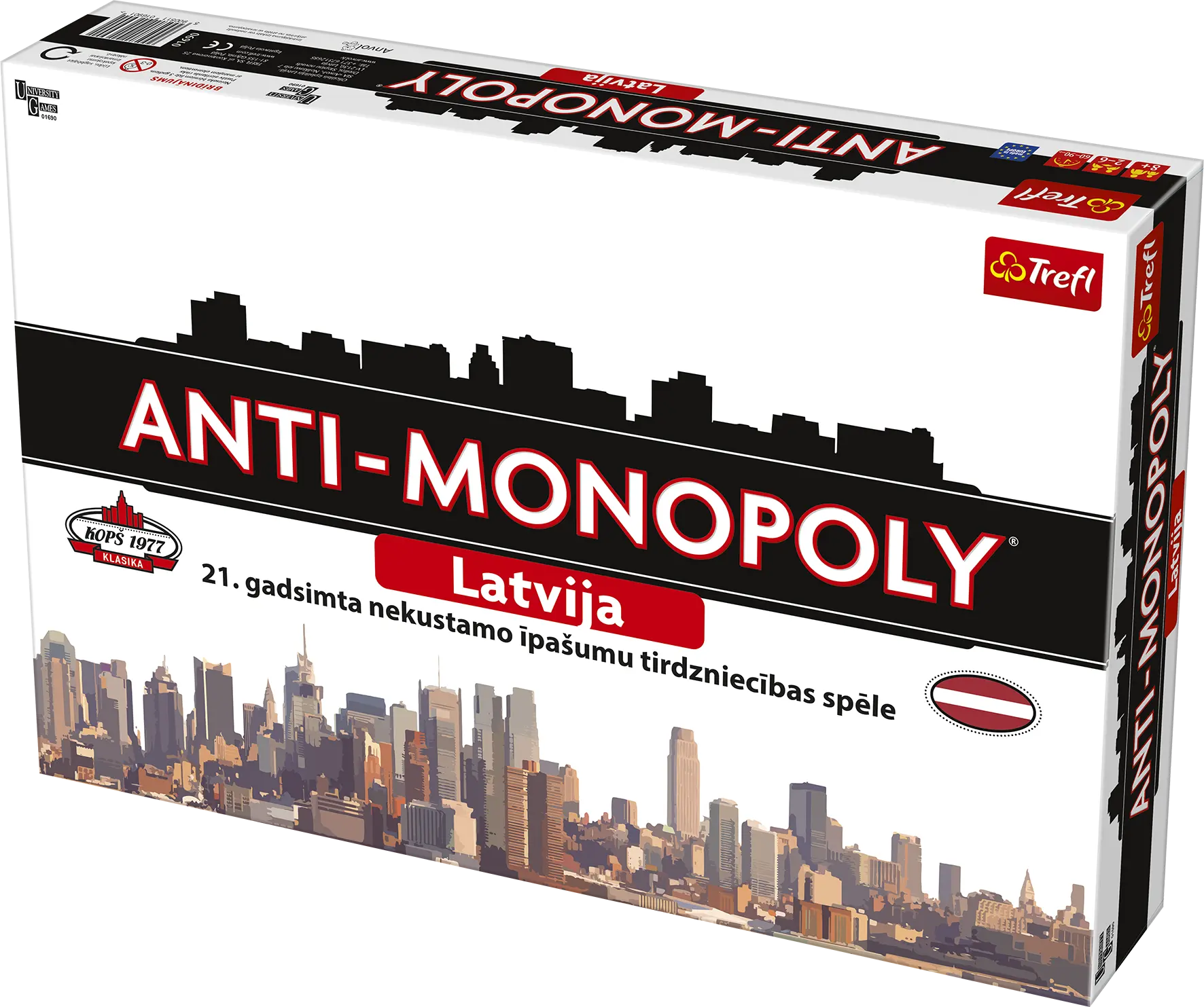 TREFL žaidimas „Anti-Monopolis“ (latvių k.)
