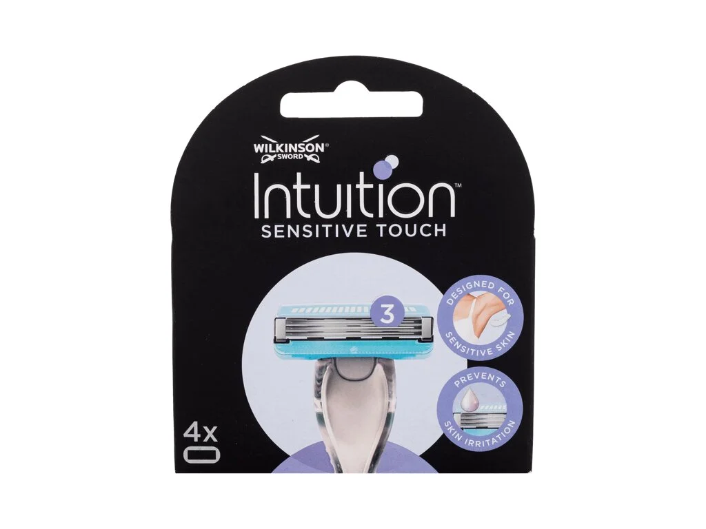 "Wilkinson Sword Intuition Sensitive Touch" ( 4 vnt. ) - atsarginės galvutės, 0,0 vnt.