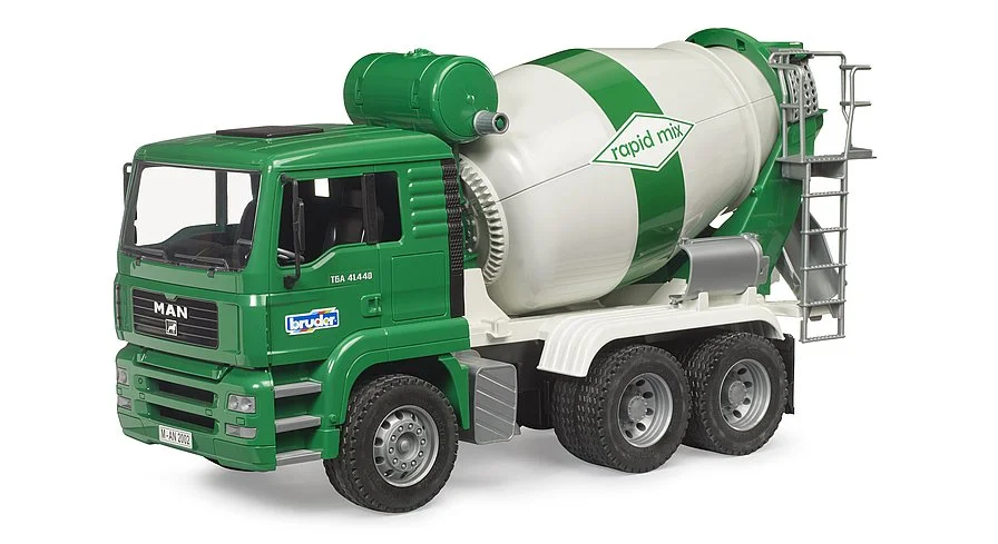 BRUDER 1:16 MAN TGA cemento maišyklė,02739