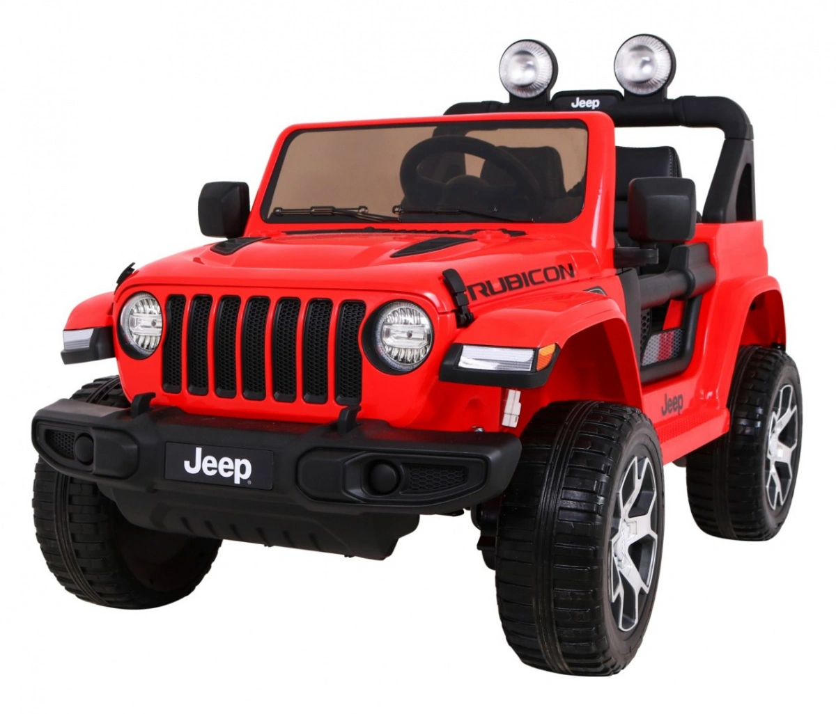 Elektromobilis Jeep Wrangler Rubicon Red