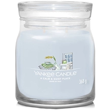 Yankee Candle A Calm & Quiet Place Signature Candle ( klidné a tiché místo ) - Vonná svíčka, 368.0g