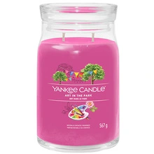 Yankee Candle Art In The Park Signature Candle ( umění v parku ) - Vonná svíčka, 567.0g
