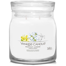 Yankee Candle Midnight Jasmine Signature Candle ( půlnoční jasmín ) - Vonná svíčka, 368.0g