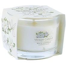 Kvapioji žvakė Yankee Candle White Gardenia stiklinėje, 37 g