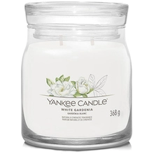 Yankee Candle White Gardenia Signature Candle ( bílá gardénie ) - Vonná svíčka, 368.0g