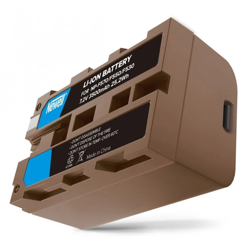 Newell keičiama NP-FW50 USB-C baterija, skirta Sony