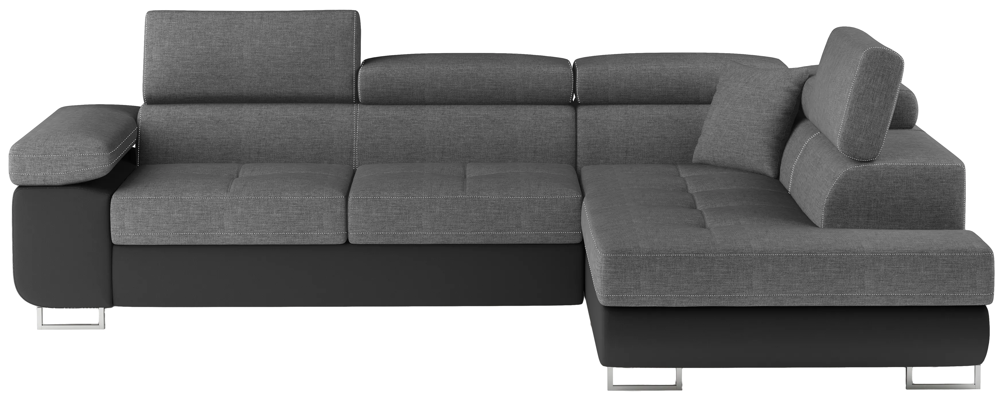 Kampinė sofa Kampinė sofa Anton su patalynės dėže, audinys Sawana 21, Soft 11