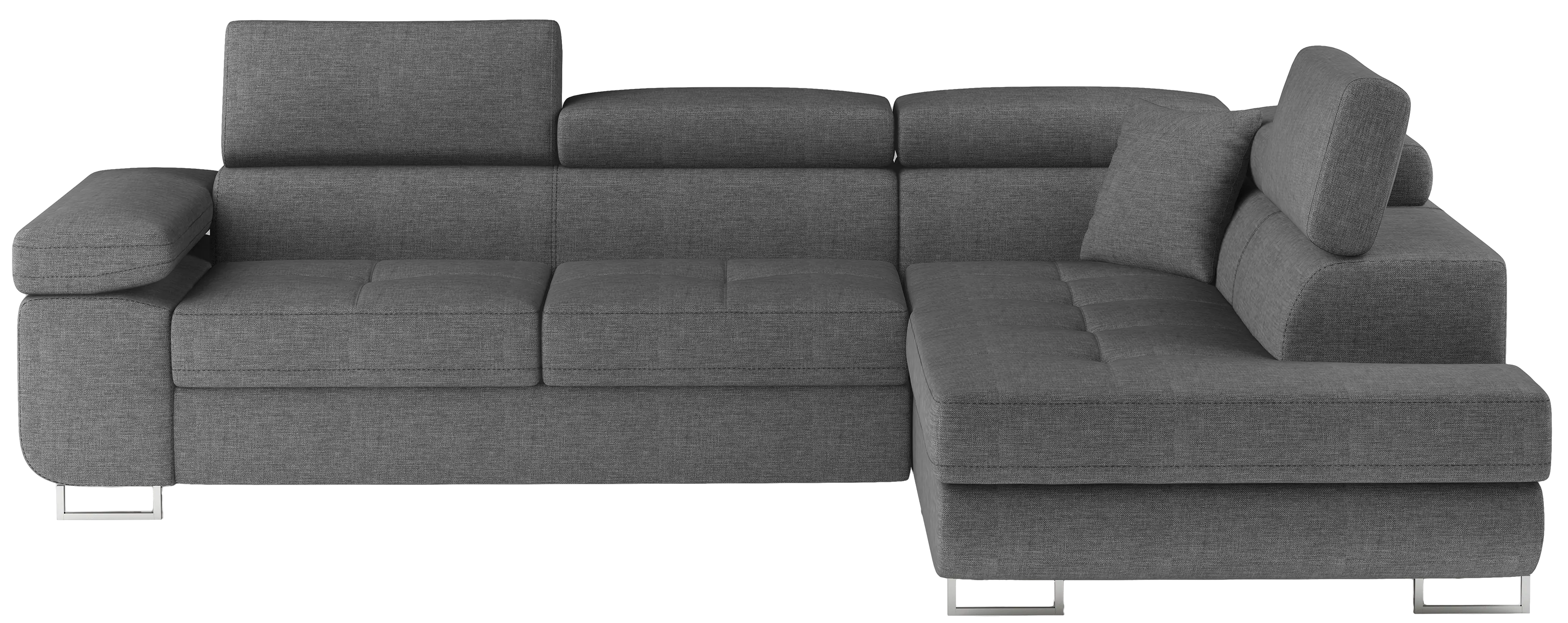 Kampinė sofa Kampinė sofa Anton su patalynės dėže, audinys Sawana 21