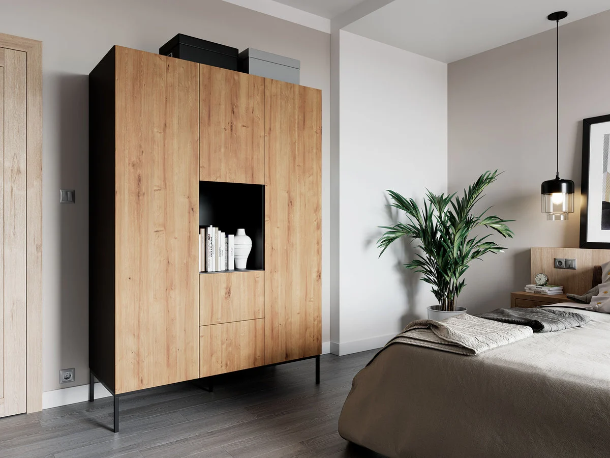 Spinta Lanzzi 135 ruda, juoda