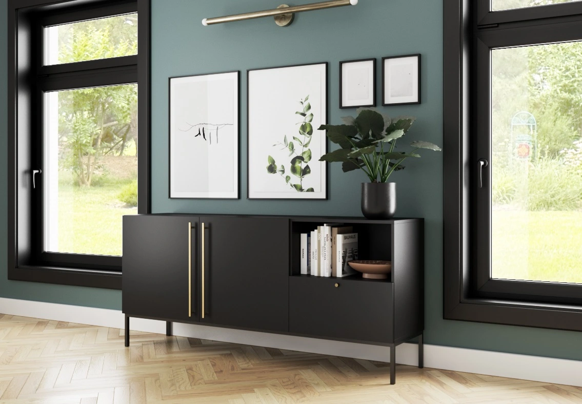 Spintelė Lanzzi 180, juoda