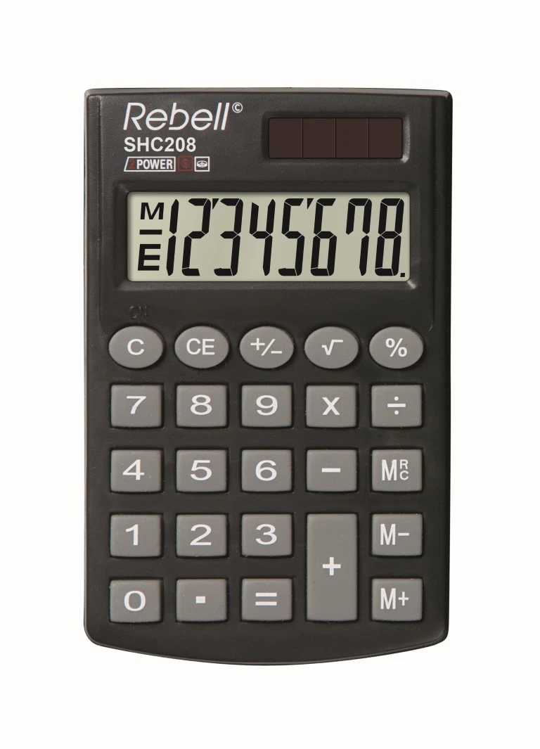 Skaičiuotuvas kišeninis Rebell SHC208