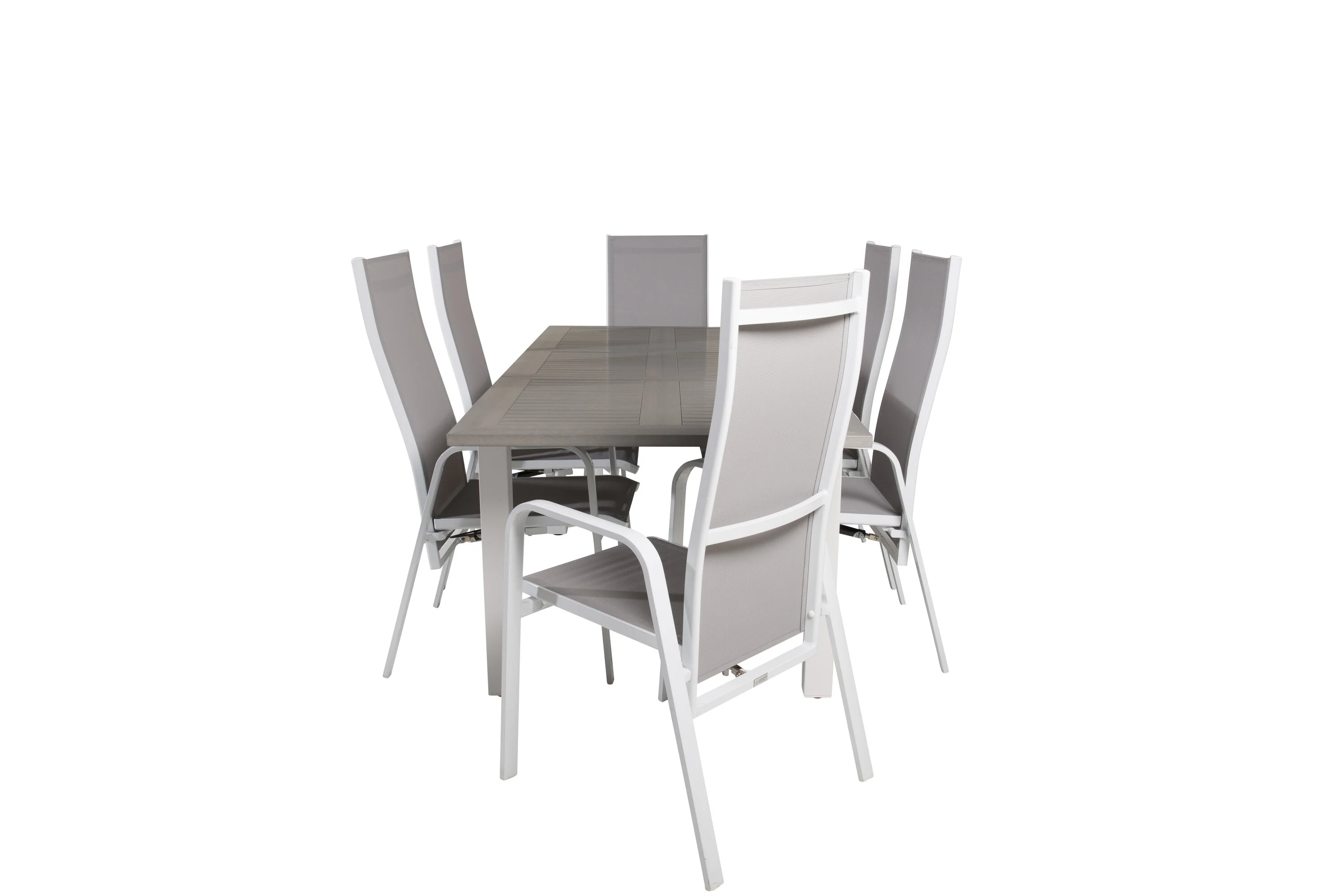 Sodo komplektas stalas Albany su 6 kėdėmis Copacabana