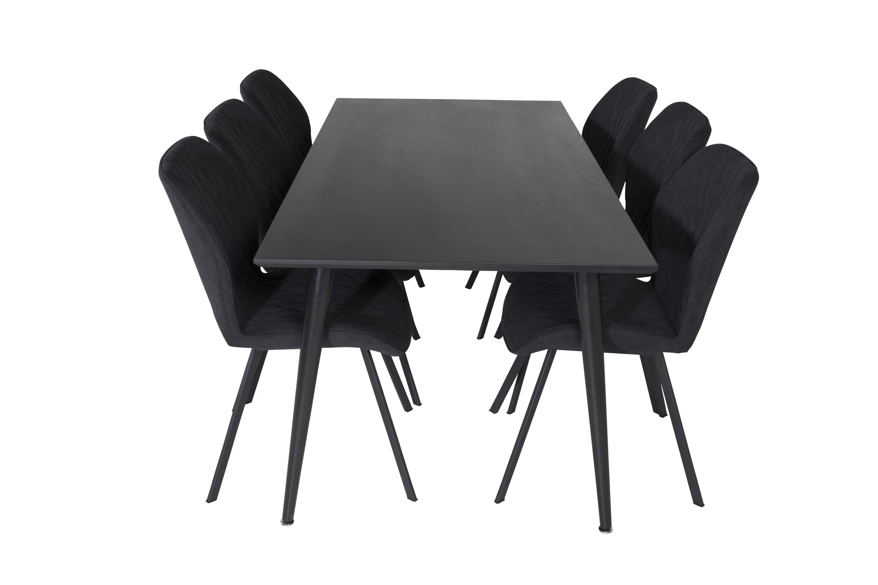 Valgomojo komplektas stalas Dipp su 6 kėdėmis Gemma