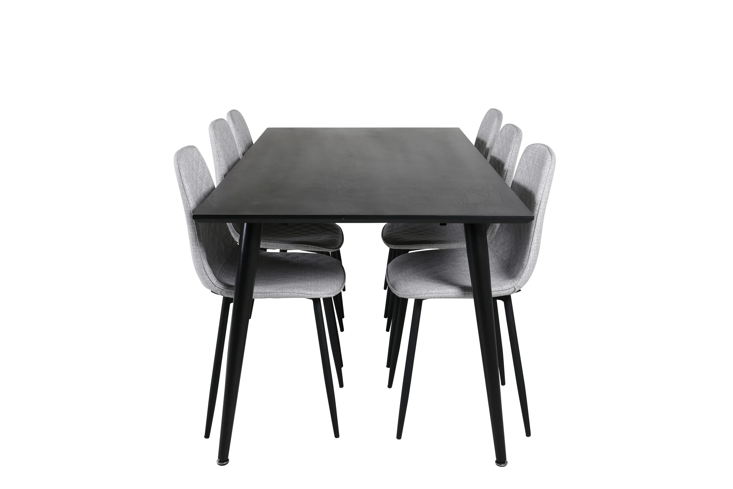 Valgomojo komplektas stalas Dipp su 6 kėdėmis Polar