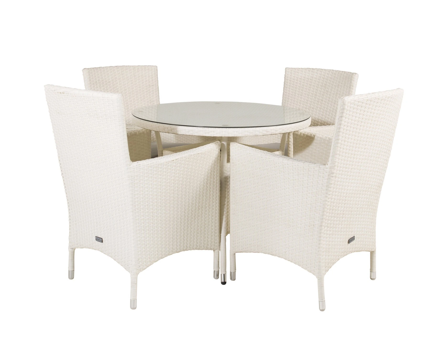 Valgomojo komplektas Volta stalas, 4 kėdės Malin