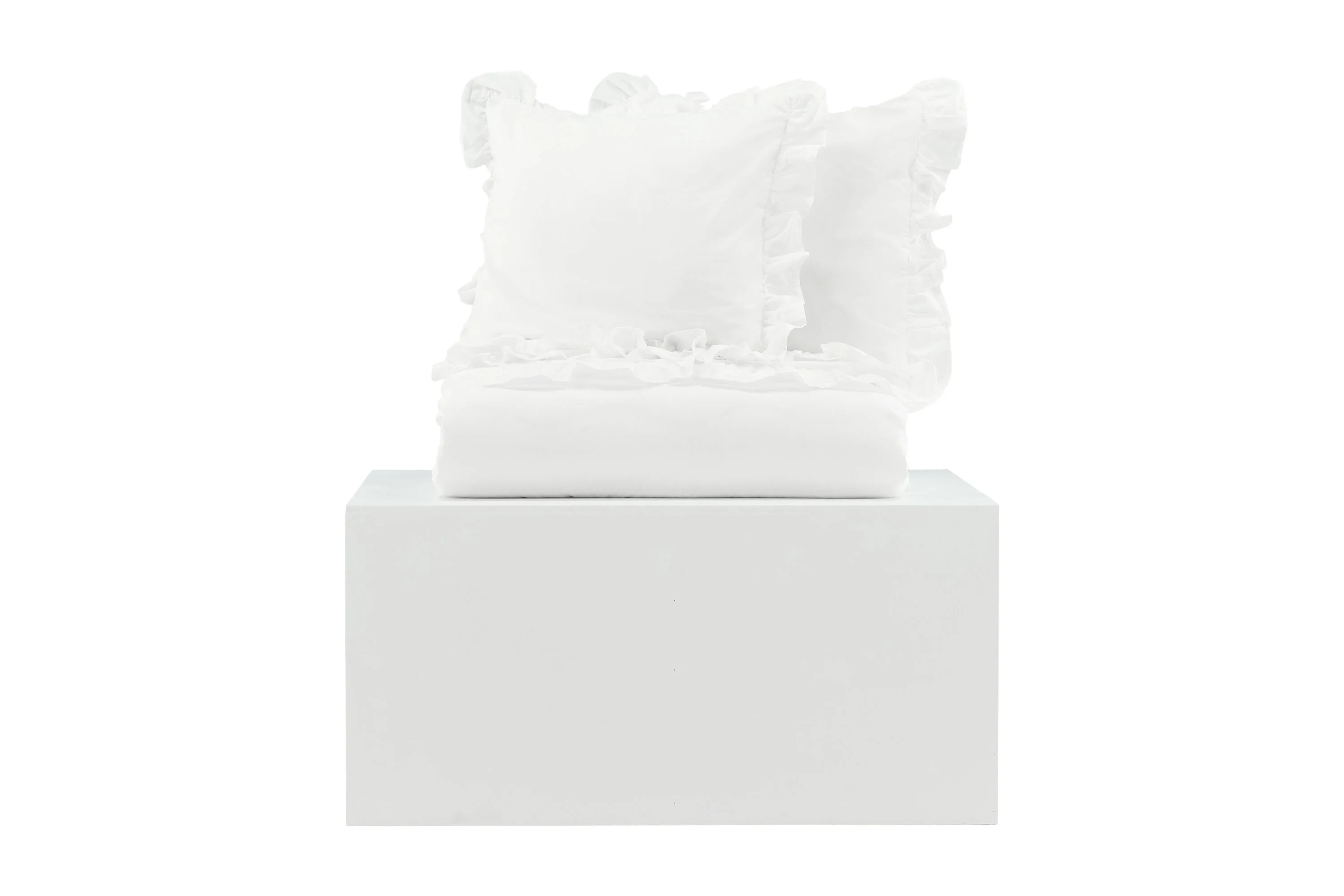 Levi Lovos komplektas Medvilnė su raukiniais - balta / - 240*220