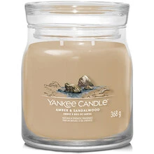 Kvapioji žvakė Yankee Candle Amber & Sandalwood, 368 g