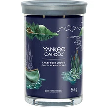 Yankee Candle Lakefront Lodge Signature Tumbler Candle - kvapioji žvakė, 567,0 g