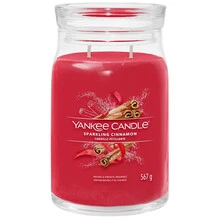 Kvapioji žvakė Yankee Candle Sparkling Cinnamon, 567 g