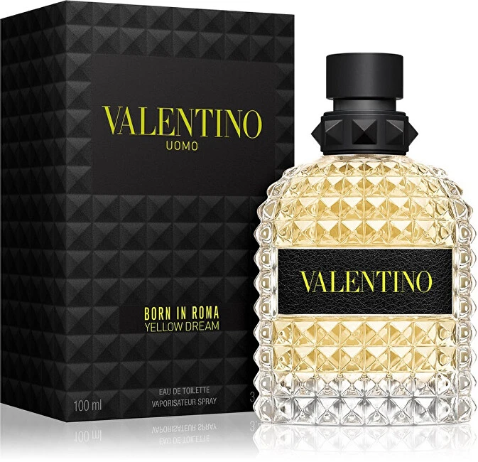 Kvepalai vyrams Valentino Uomo Born In Roma Yellow Dream EDT, 100 ml